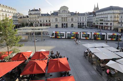 Angers - Place du Ralliement © Jean-Sébastien Evrard