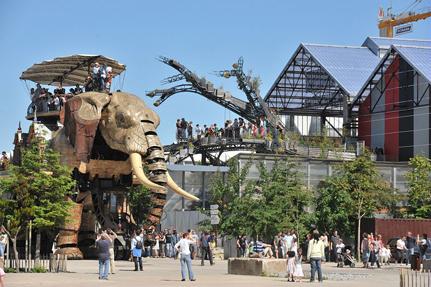 Nantes, Le Grand Elephant © J.D Billaud/Nautilus-Nantes