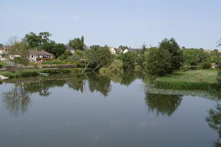 The Loir River at Luché-Pringé© Mairie de Luché-Pringé