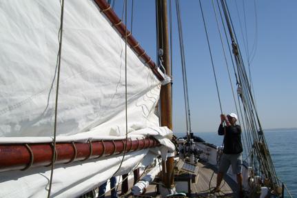 Bateau promenade en mer © La Jeune Ariane