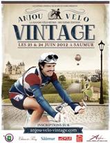 Affiche Anjou Vélo Vintage